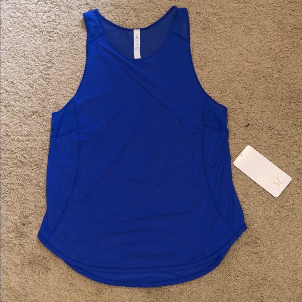 New Lululemon Sculpt Tank II Royal Blue